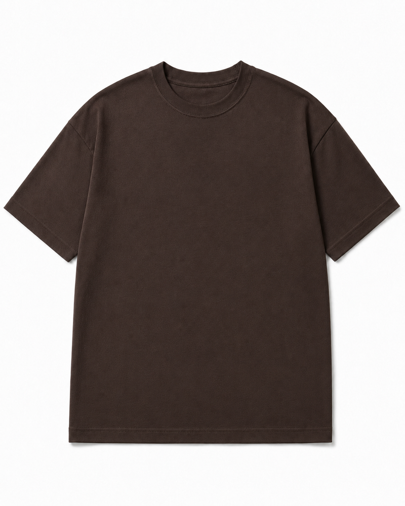 STONE WASHED OVERSIZED TEE SOLEMNITY