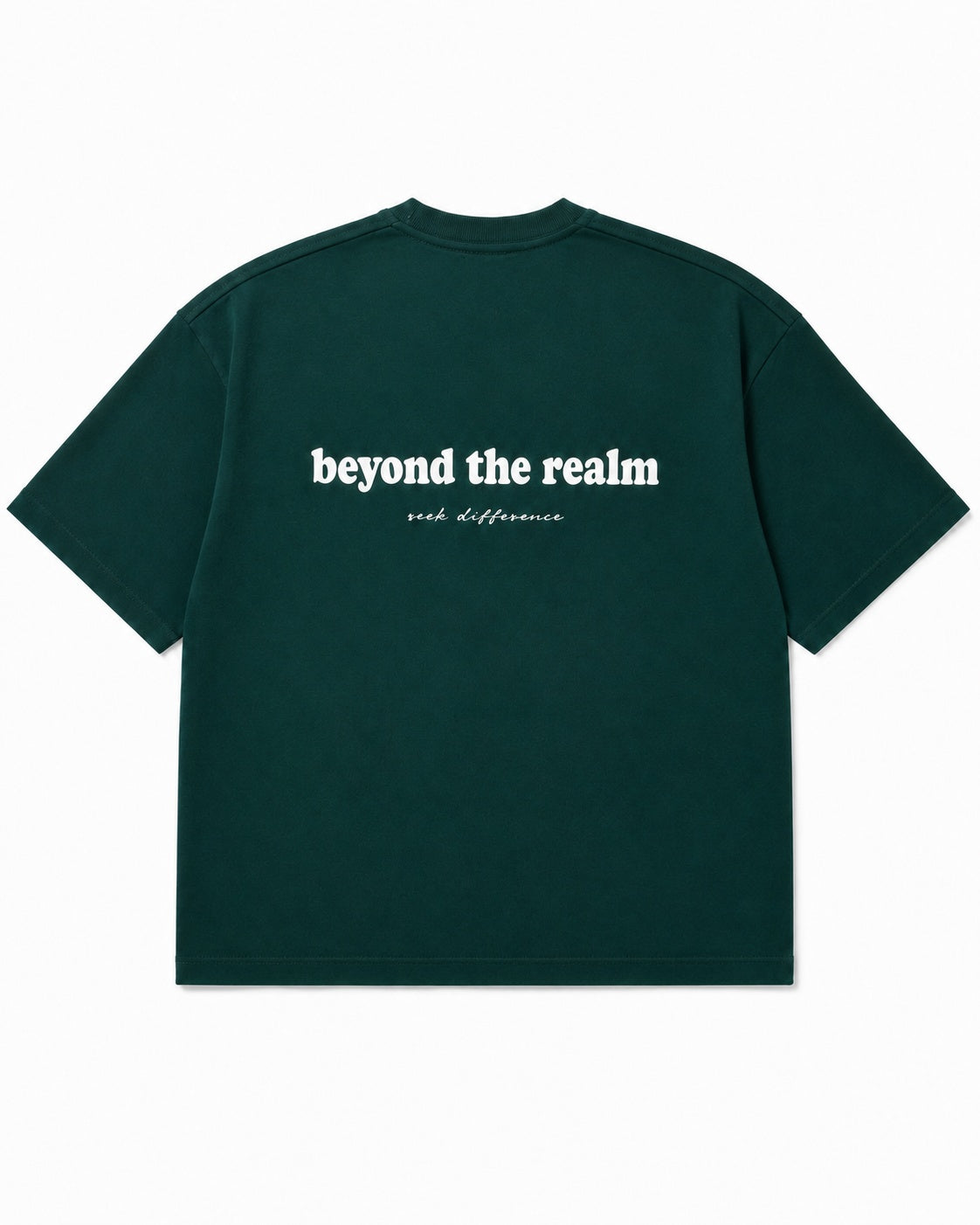 BOXY PUFF PRINT TEE FOREST BIOME