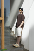 STONE WASHED OVERSIZED TEE SOLEMNITY