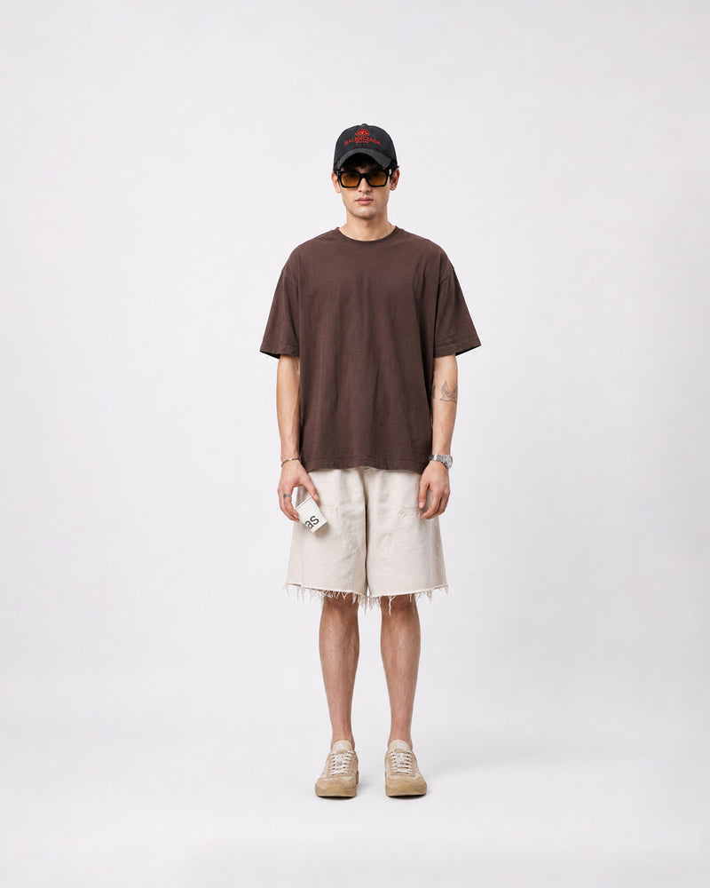 STONE WASHED OVERSIZED TEE SOLEMNITY